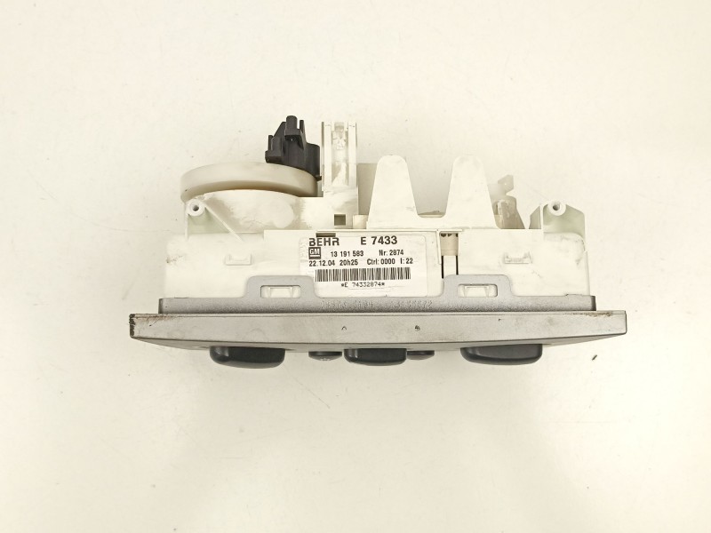 Recambio de mandos calefaccion aire para opel meriva a monospace (x03) 1.6 16v (e75) referencia OEM IAM 13191583  