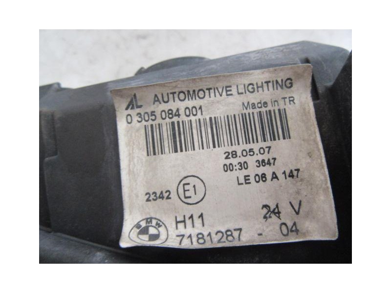 Recambio de antiniebla izdo : bmw 120 : 2.0 td (177cv) [2007] para bmw  120 2.0 td referencia OEM IAM   