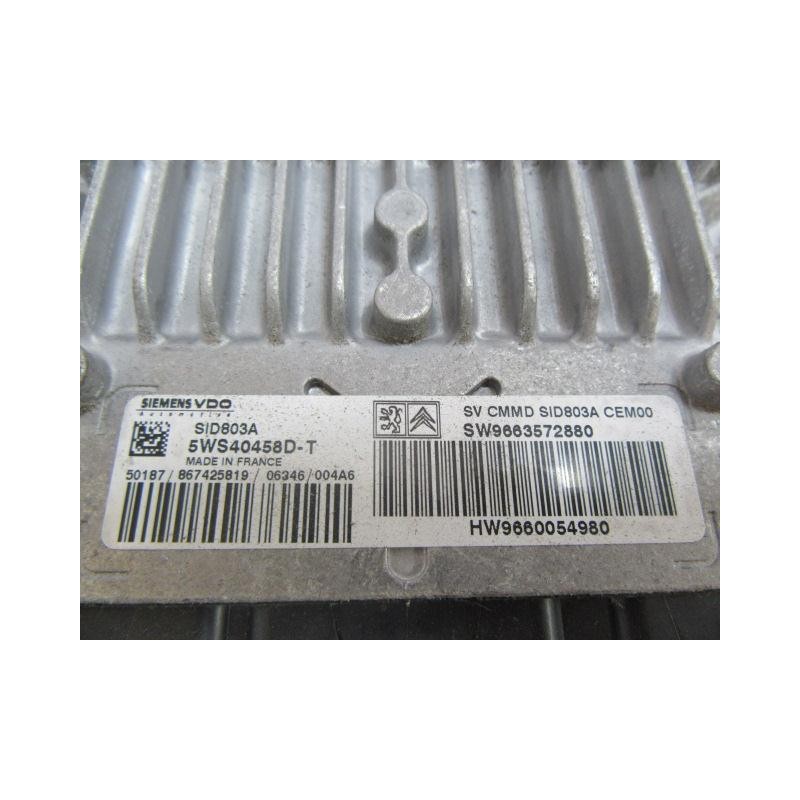 Recambio de centralita : citroen c 4 : 2.0 hdi hdi-rhj grand picasso [2006] para citroen c 4 2.0 hdi hdi-rhj grand picasso refer