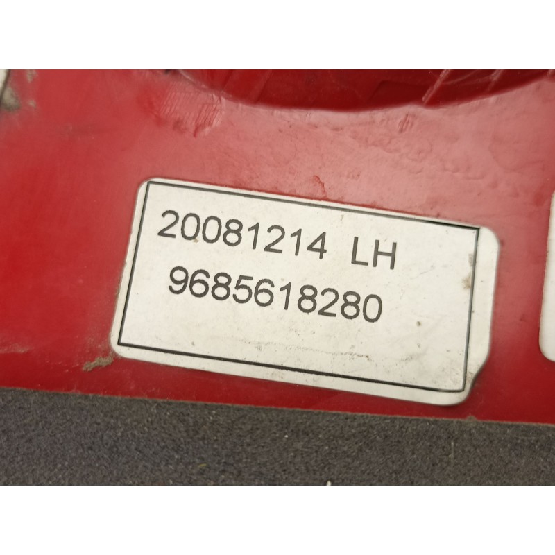 Recambio de piloto trasero izquierdo para peugeot 206+ (2l_, 2m_) 1.4 i (2lkfwa, 2mkfwa) referencia OEM IAM 9685618280  