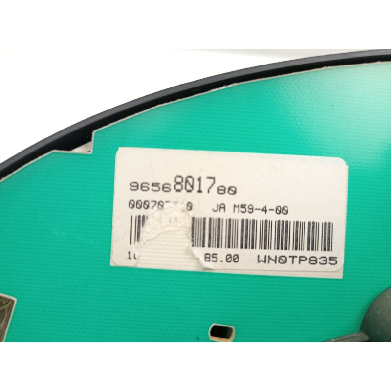 Recambio de cuadro instrumentos para citroën berlingo / berlingo first monospace (mf_, gjk_, gfk_) 2.0 hdi 90 (mfrhy) referencia