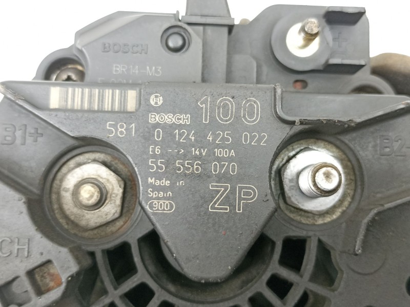 Recambio de alternador para opel meriva a monospace (x03) 1.6 16v (e75) referencia OEM IAM 55556070 0124425022 