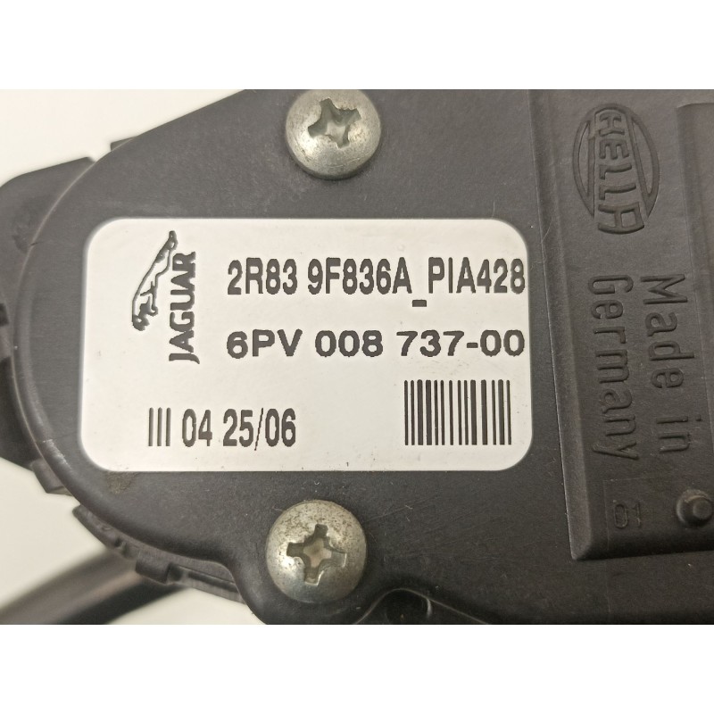 Recambio de potenciometro aceleracion para jaguar s-type ii (x200) 2.7 d referencia OEM IAM 2R839F836A 6PV00873700 