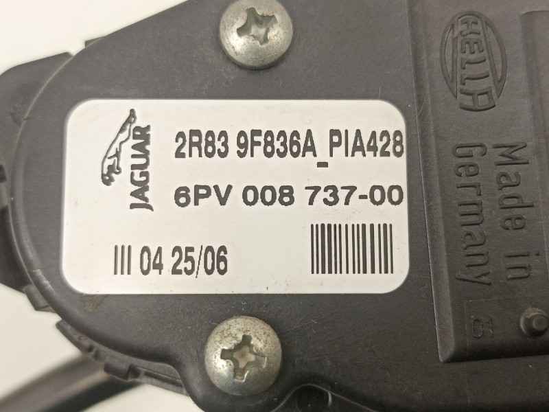 Recambio de potenciometro aceleracion para jaguar s-type ii (x200) 2.7 d referencia OEM IAM 2R839F836A 6PV00873700 