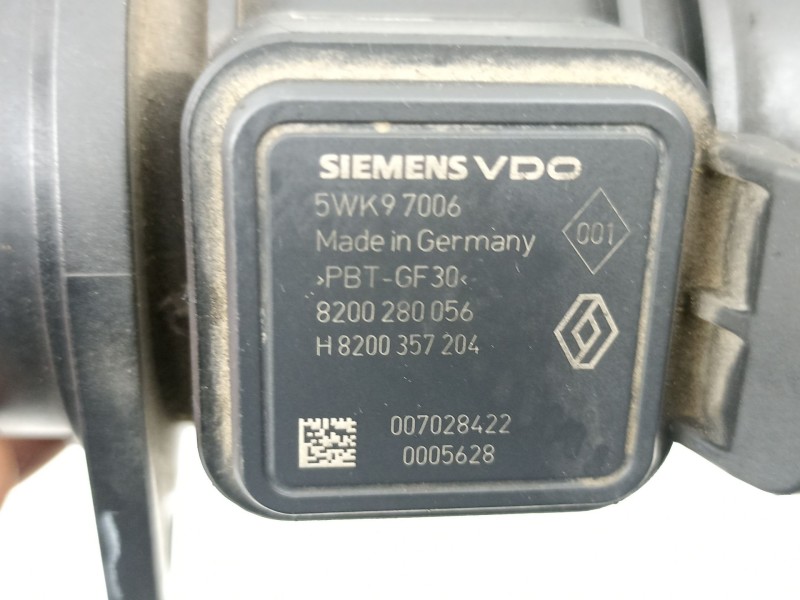 Recambio de caudalimetro para dacia logan mcv (ks_) 1.5 dci (ks0w) referencia OEM IAM 8200280056 5WK97006 8200357204
