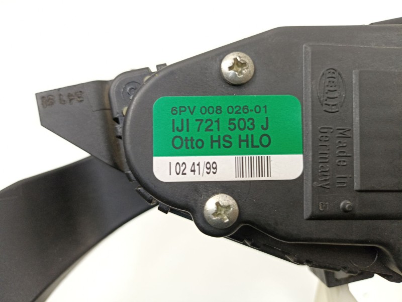 Recambio de potenciometro aceleracion para audi tt (8n3) 1.8 t referencia OEM IAM 1J1721503J 6PV00802601 