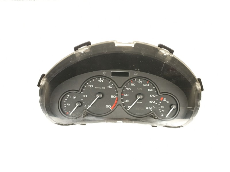 Recambio de cuadro instrumentos para peugeot 206 sw (2e/k) 1.4 hdi referencia OEM IAM 9656696080  