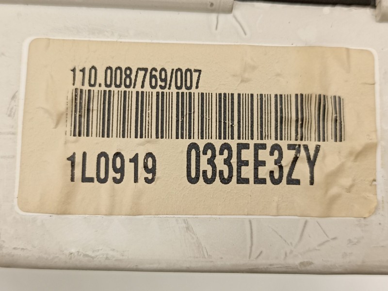 Recambio de cuadro instrumentos para seat toledo i (1l2) 1.9 tdi referencia OEM IAM 1L0919033EE 110008769007 
