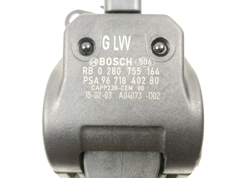 Recambio de potenciometro aceleracion para citroën c4 ii (nc_) 1.2 thp 110 referencia OEM IAM 9671840280 0280755164 