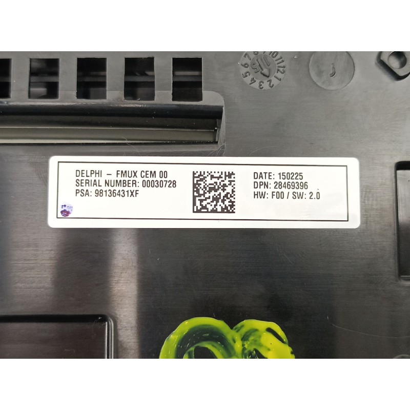 Recambio de mandos calefaccion aire para citroën c4 ii (nc_) 1.2 thp 110 referencia OEM IAM 98136431XF  