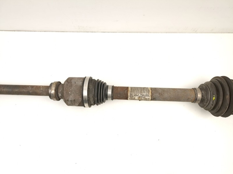 Recambio de transmision delantera derecha para citroën berlingo multispace (b9) 1.6 bluehdi 100 referencia OEM IAM 9656329480  