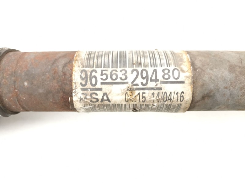 Recambio de transmision delantera derecha para citroën berlingo multispace (b9) 1.6 bluehdi 100 referencia OEM IAM 9656329480  