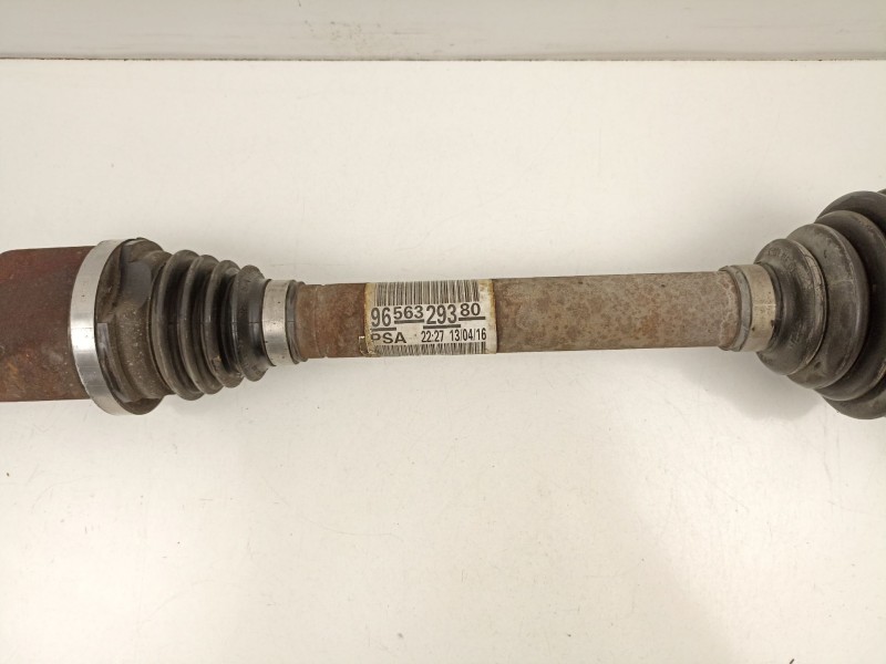 Recambio de transmision delantera izquierda para citroën berlingo multispace (b9) 1.6 bluehdi 100 referencia OEM IAM 9656329380 