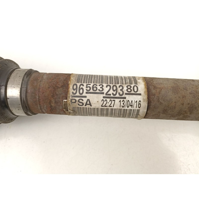 Recambio de transmision delantera izquierda para citroën berlingo multispace (b9) 1.6 bluehdi 100 referencia OEM IAM 9656329380 