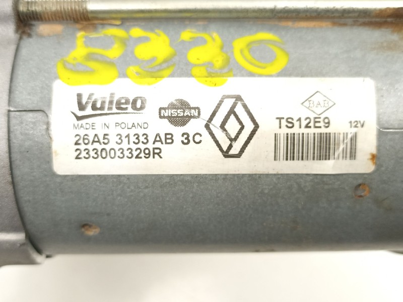 Recambio de motor arranque para dacia duster (hs_) 1.5 dci 4x4 referencia OEM IAM 233003329R TS12E9 