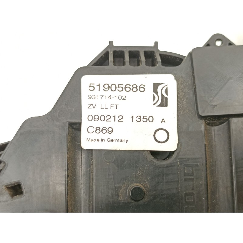 Recambio de cerradura puerta delantera izquierda para fiat grande punto (199_) 1.3 d multijet referencia OEM IAM 51905686  