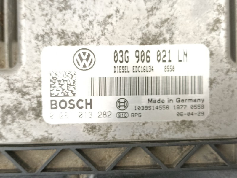 Recambio de centralita para seat altea (5p1) 1.9 tdi referencia OEM IAM 03G906021LN 0281013282 