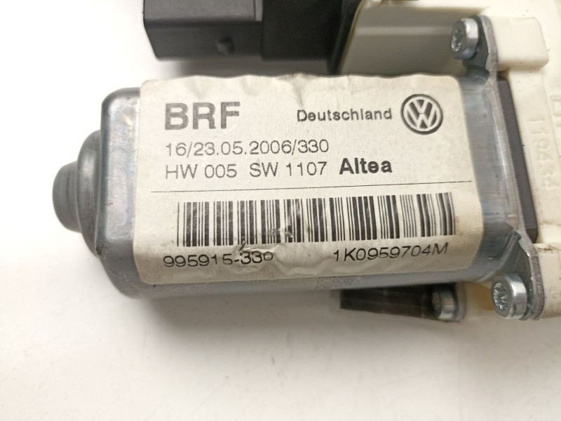 Recambio de elevalunas trasero derecho para seat altea (5p1) 1.9 tdi referencia OEM IAM 1K0959704M  
