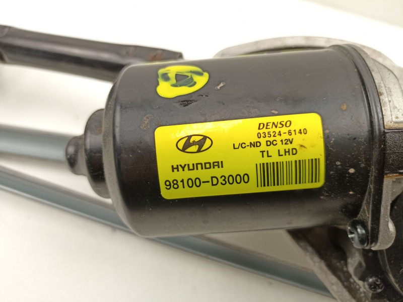 Recambio de motor limpia delantero para hyundai tucson (tl, tle) 1.6 gdi referencia OEM IAM 98100D3000  