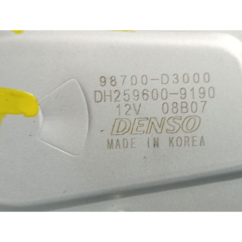 Recambio de motor limpia trasero para hyundai tucson (tl, tle) 1.6 gdi referencia OEM IAM 98700D3000 DH2596009190 