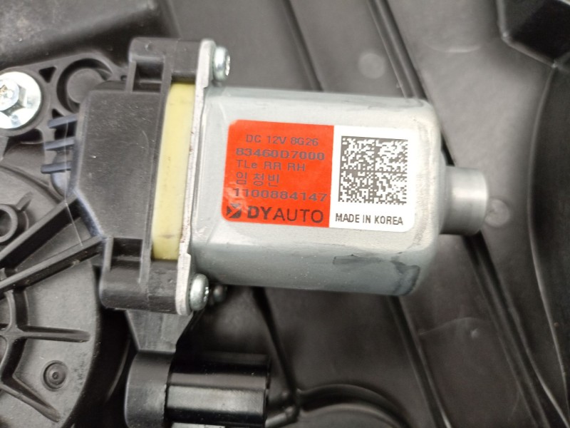 Recambio de elevalunas trasero derecho para hyundai tucson (tl, tle) 1.6 gdi referencia OEM IAM 83460D7000  