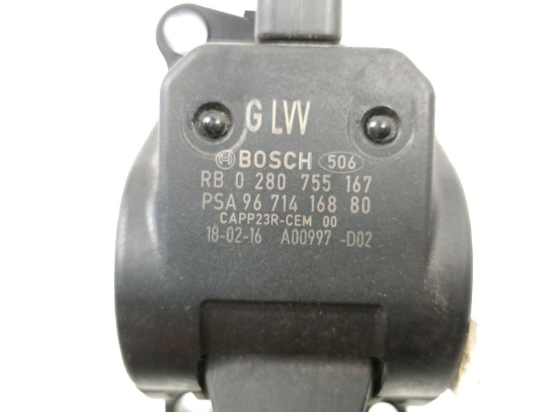 Recambio de potenciometro aceleracion para citroën berlingo multispace (b9) 1.6 bluehdi 100 referencia OEM IAM 9671416880 028075