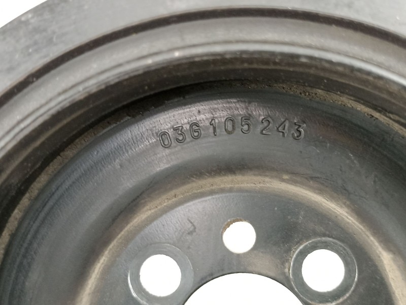 Recambio de polea cigueñal para seat altea (5p1) 1.9 tdi referencia OEM IAM 03G105243  