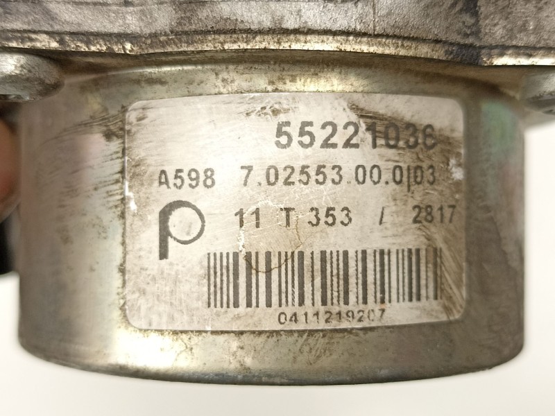 Recambio de depresor freno para fiat grande punto (199_) 1.3 d multijet referencia OEM IAM 55221036 70255300003 