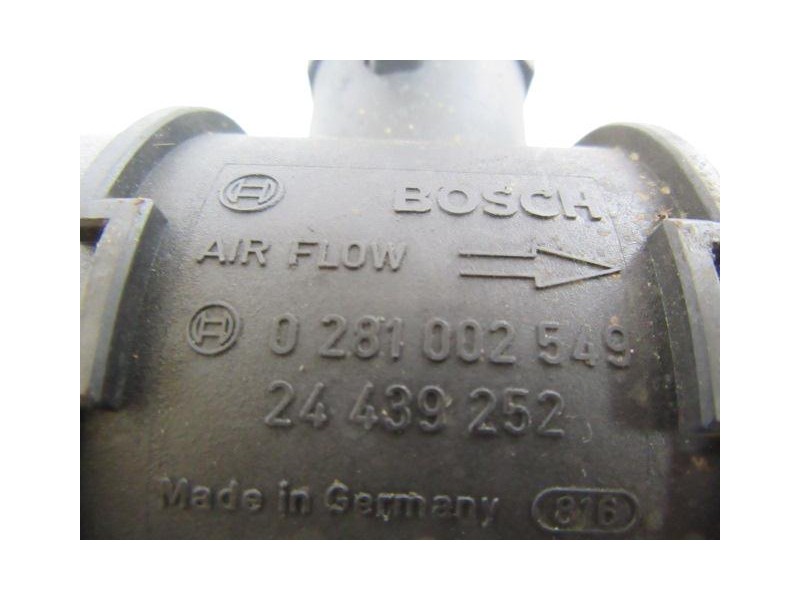 Recambio de caudalimetro : opel astra : 1.7 td -z17dtl (74,78cv) 5p [2004] para opel astra 1.7 td -z17dtl referencia OEM IAM 028