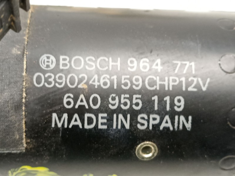 Recambio de motor limpia delantero para seat marbella (28a) 0.9 referencia OEM IAM 6A0955119 0390246159 