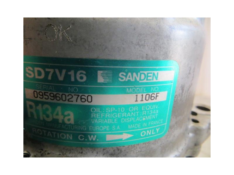 Recambio de aire acondicionado : peugeot 806 : 2.0 td -p8c (108,77cv) [1997] para peugeot 806 2.0 td -p8c referencia OEM IAM SAN