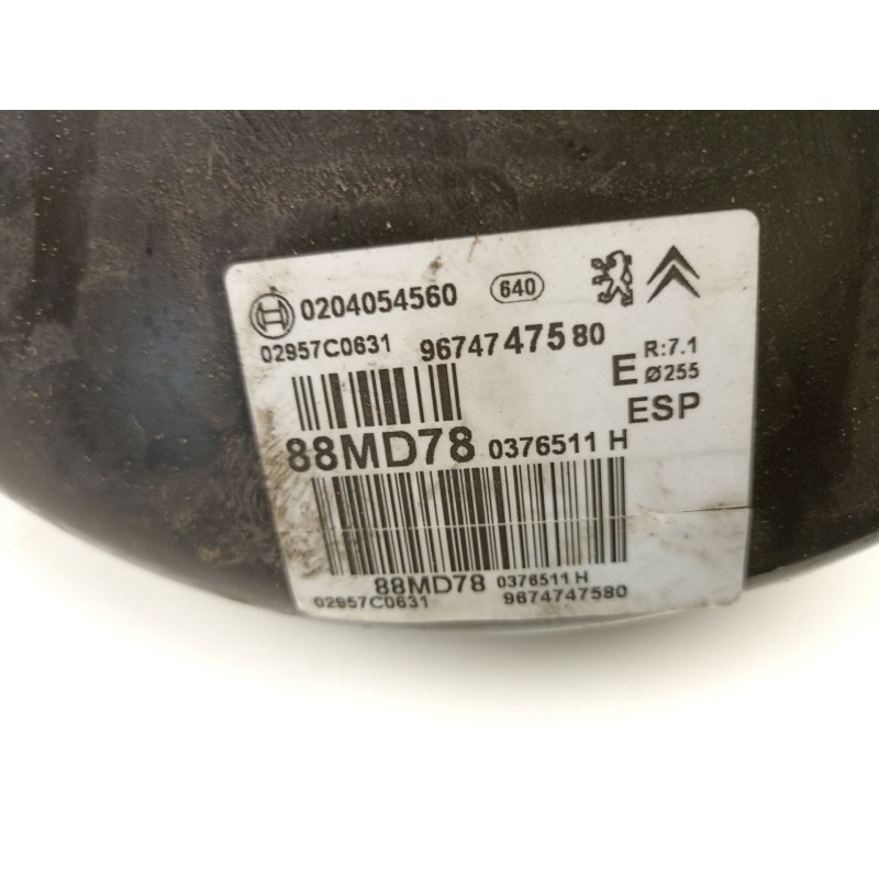 Recambio de servofreno para citroën c4 ii (nc_) 1.2 thp 110 referencia OEM IAM 9674747580 0204054560 88MD78
