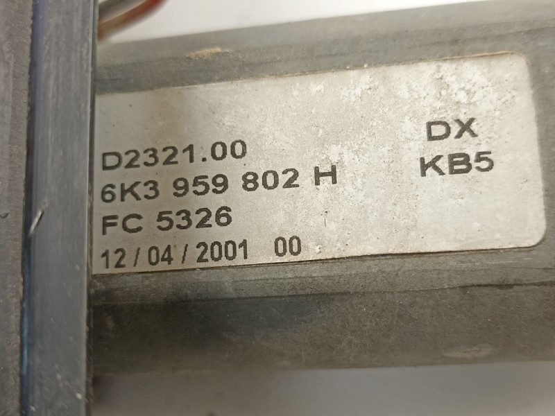 Recambio de elevalunas delantero derecho para seat ibiza ii (6k1) 1.4 i referencia OEM IAM 6K3959802H  