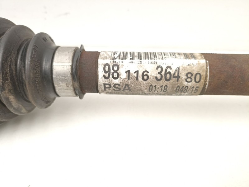 Recambio de transmision delantera derecha para citroën c4 ii (nc_) 1.2 thp 110 referencia OEM IAM 9811636480  