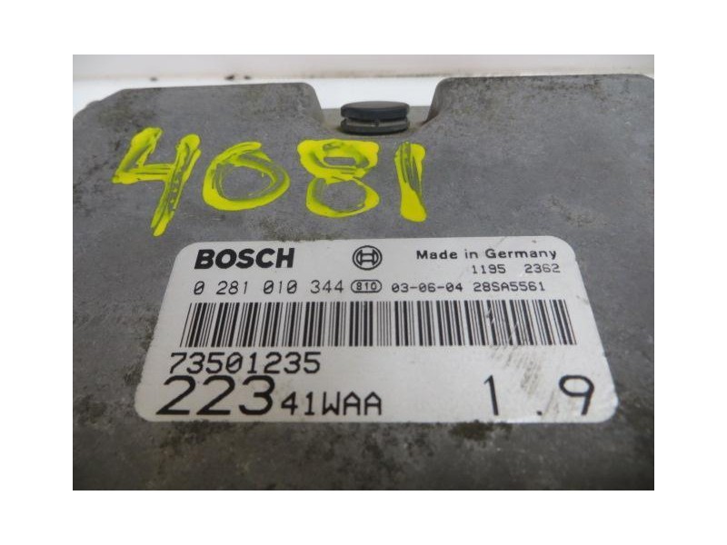 Recambio de centralita : fiat doblo : 1.9 jtd -182b9000 (100,64cv) [2003] para fiat doblo 1.9 jtd -182b9000 referencia OEM IAM 0