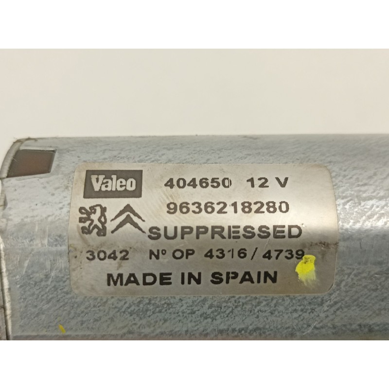 Recambio de motor limpia trasero para citroën xsara (n1) 1.6 16v referencia OEM IAM 9636218280 404650 