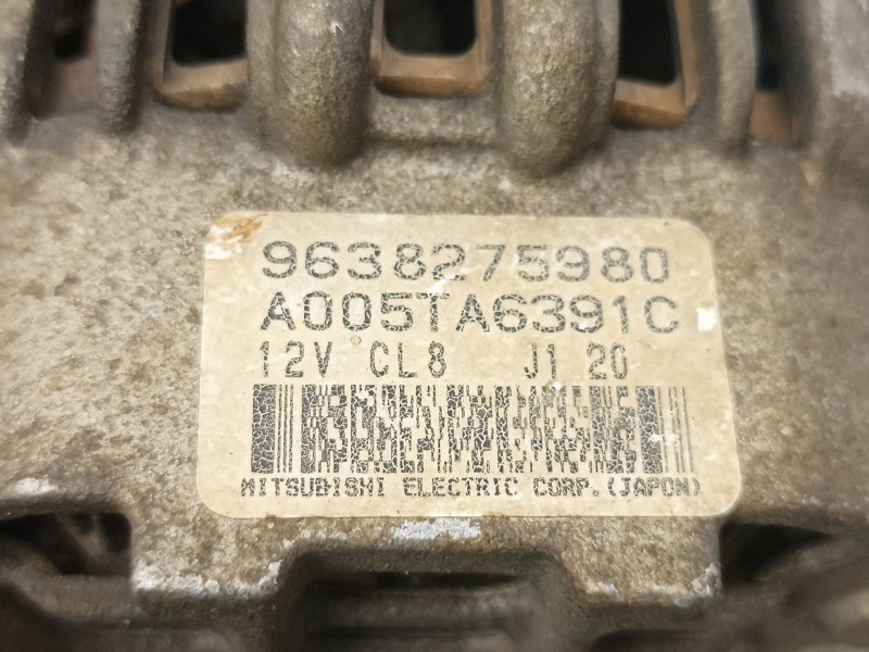 Recambio de alternador para citroën xsara (n1) 1.6 16v referencia OEM IAM 9638275980 A005TA6391C 