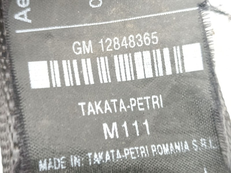 Recambio de cinturon seguridad delantero izquierdo para opel insignia 2.0 cdti ( 160 cv ) referencia OEM IAM 12848365  