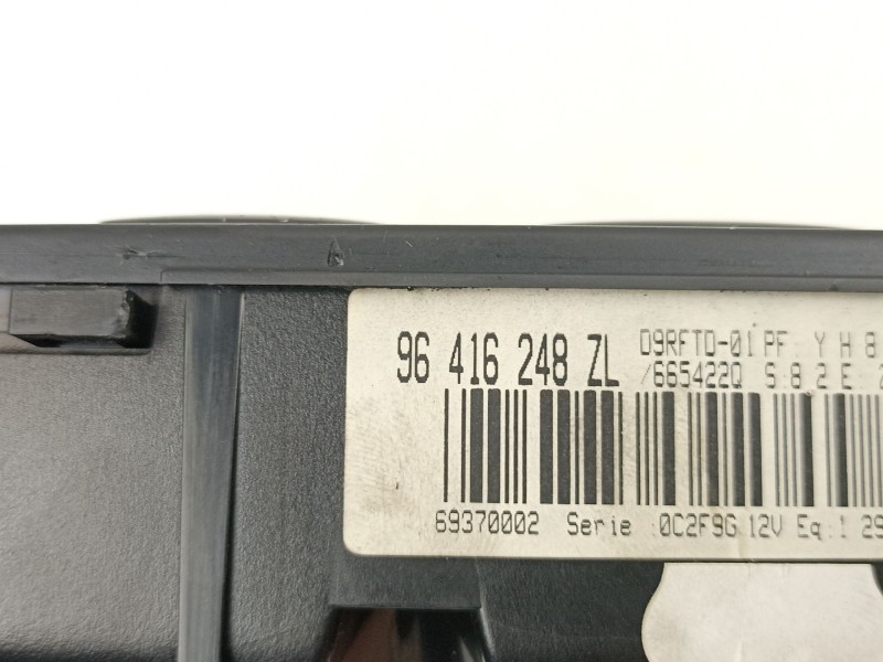 Recambio de mandos calefaccion aire para peugeot 406 coupé (8c) 2.2 hdi referencia OEM IAM 96416248ZL  