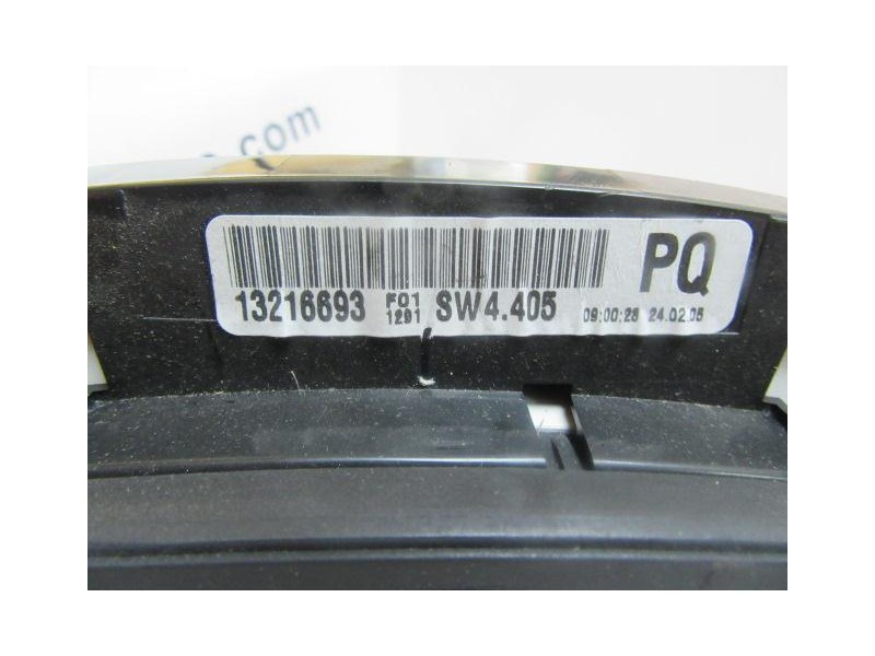 Recambio de cuadro instrumentos : opel astra : 1.7 td -z17dtl (80,22cv)5p [2005] para opel astra 1.7 td -z17dtl (80,22cv 1.7 td 