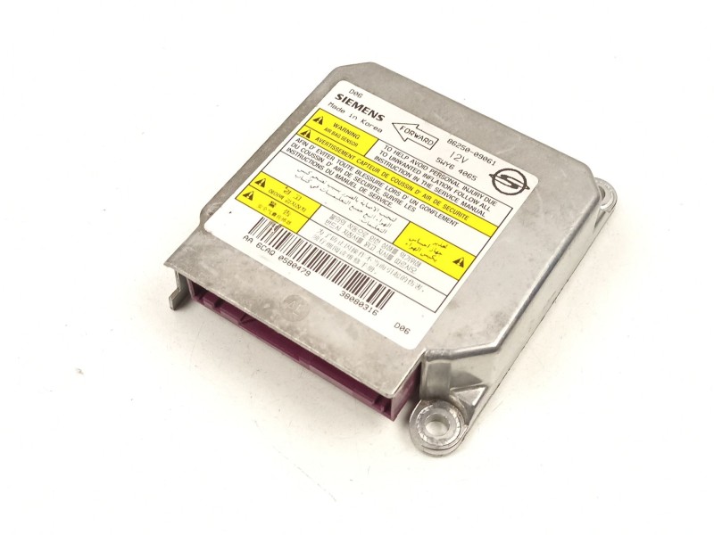 Recambio de centralita airbag para ssangyong kyron 2.0 xdi referencia OEM IAM 8625009061  