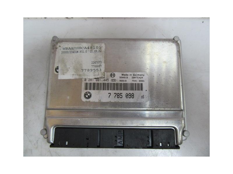 Recambio de centralita : bmw 320 : 2.0 td 20-4d-1 (136cv) [2000] para bmw  320 2.0 td 20-4d-1 referencia OEM IAM 0281001445  