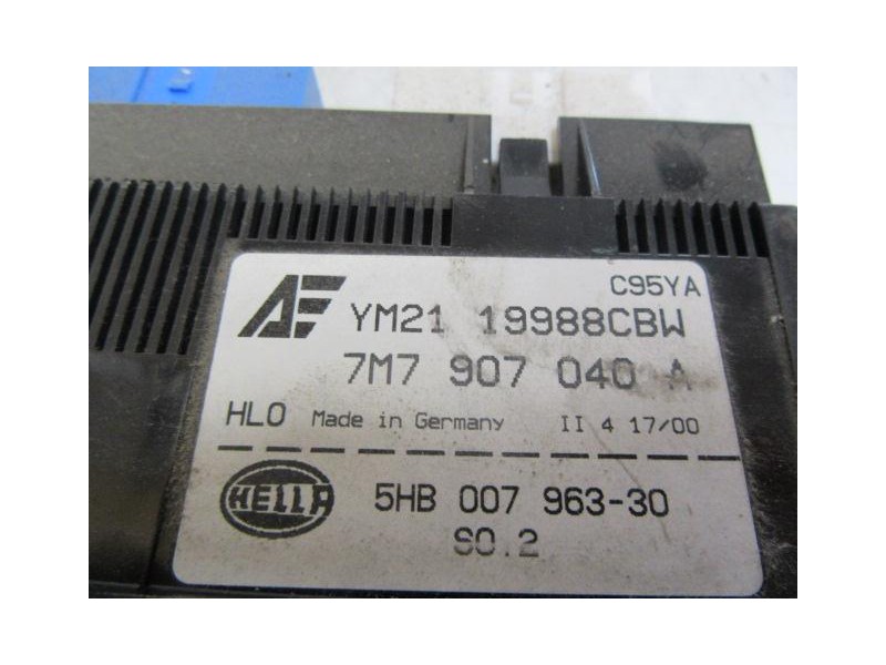 Recambio de mandos calefaccion : seat alhambra : 1.9 td -auy (115,57cv) [2000] para seat alhambra 1.9 td -auy referencia OEM IAM