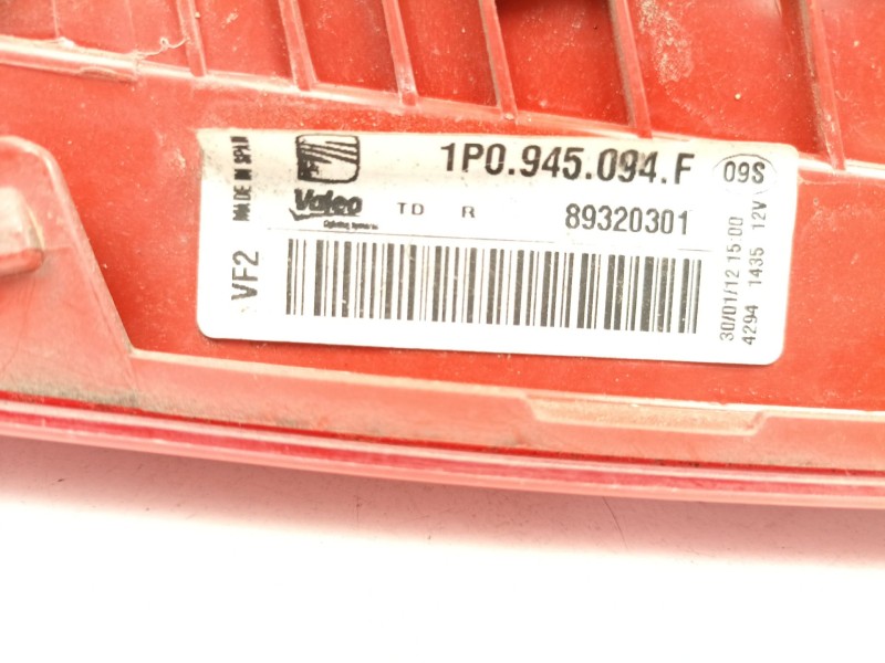 Recambio de piloto porton derecho para seat leon (1p1) 1.6 tdi referencia OEM IAM 1P0945094F 89320301 