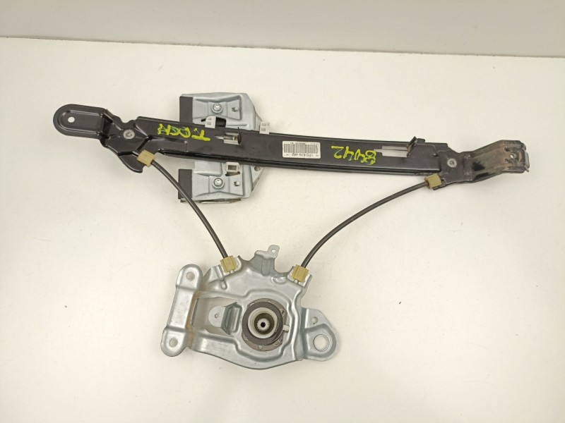 Recambio de elevalunas trasero derecho para seat leon (1p1) 1.6 tdi referencia OEM IAM 1P0839462  