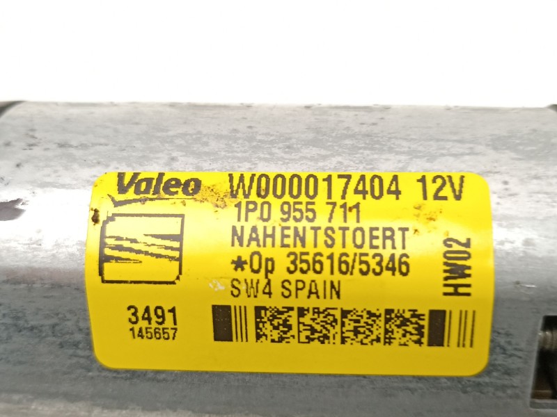 Recambio de motor limpia trasero para seat leon (1p1) 1.6 tdi referencia OEM IAM 1P0955711 W000017404 