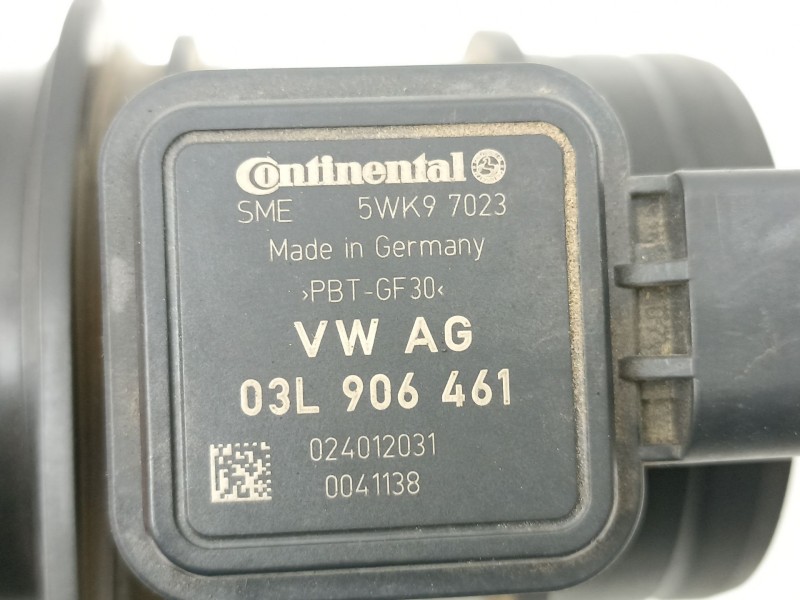 Recambio de caudalimetro para seat leon (1p1) 1.6 tdi referencia OEM IAM 03L906461 5WK97023 