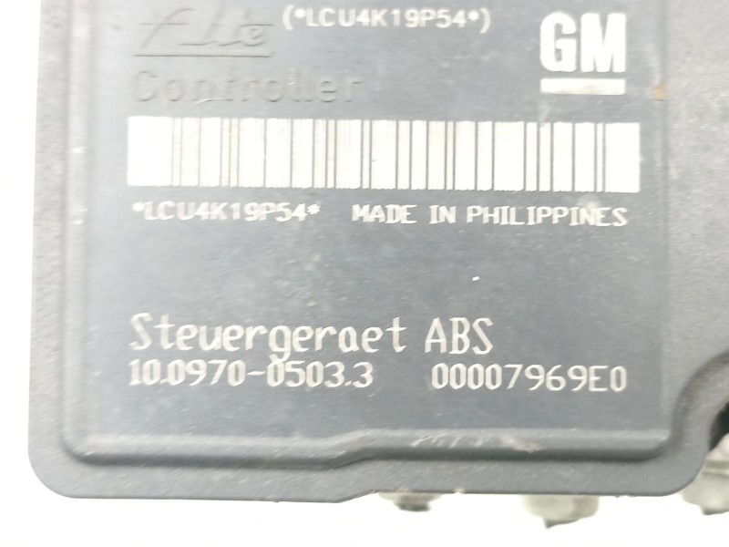 Recambio de abs para opel astra h berlina 1.6 16v referencia OEM IAM 13157575 10020700224 