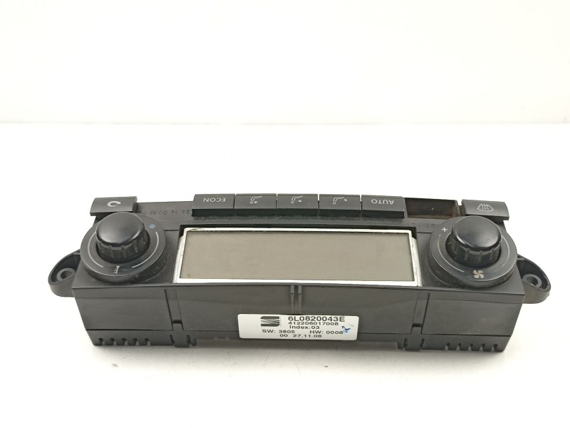 Recambio de mandos calefaccion aire para seat ibiza iii (6l1) 1.4 16v referencia OEM IAM 6L0820043E  