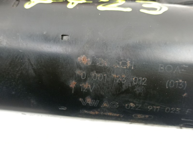 Recambio de motor arranque para seat cordoba 1.9 tdi referencia OEM IAM 02Z911023F 0001123012 